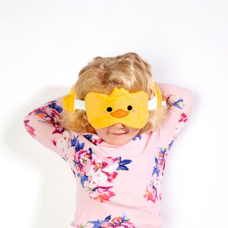 RelleAzzz Pluche Duck alrededor de la almohada de viaje para dormir