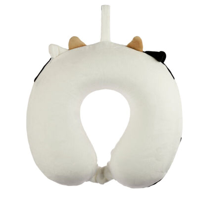 RelleAzzz Koe Plush Memory Foam Neck Almohada