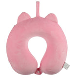 Relaxeazzz varken pluche memory foam nekkussen - afbeelding 2