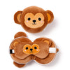 RelleAzzz Monkey alrededor de la máscara para dormir del cojín de viaje