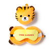 RelleAzzz Plush Tiger alrededor de la almohada de viaje Masilla para dormir