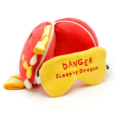 RelleAzzz Adoramagics Dragon alrededor de la almohada de viaje máscara para dormir