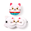 Ty relaxeazzz maneki neko gelukskat rond reiskussen slaapmasker