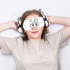 RelleAzzz Idefix (Dogmatix) Asterix alrededor de Travel Cushion Sleeping Mask