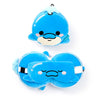 Relaxeazzz Adoramals blu il delfino intorno alla maschera da viaggio da viaggio