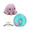 Swapseazzz adoramals polpo 2 in 1 cuscino da viaggio peluche
