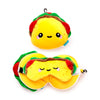 RelleAzzz Foodiemals Frida de Taco Travel Cushion Sleep Mask