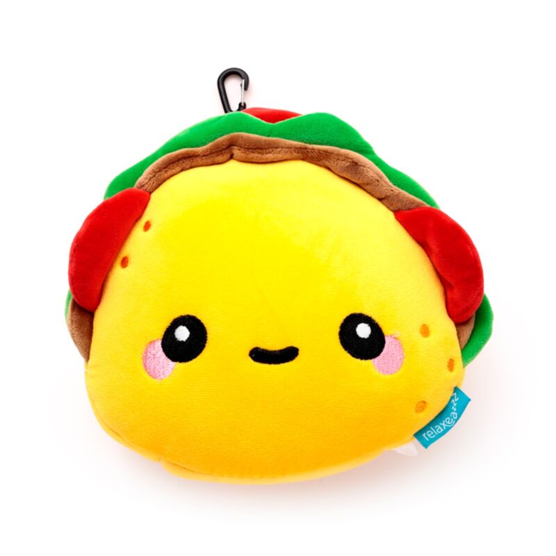 RelleAzzz Foodiemals Frida de Taco Travel Cushion Sleep Mask