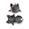 Relaxeazzz Dexter de Bat Adoramals Custini da viaggio da viaggio Maschera