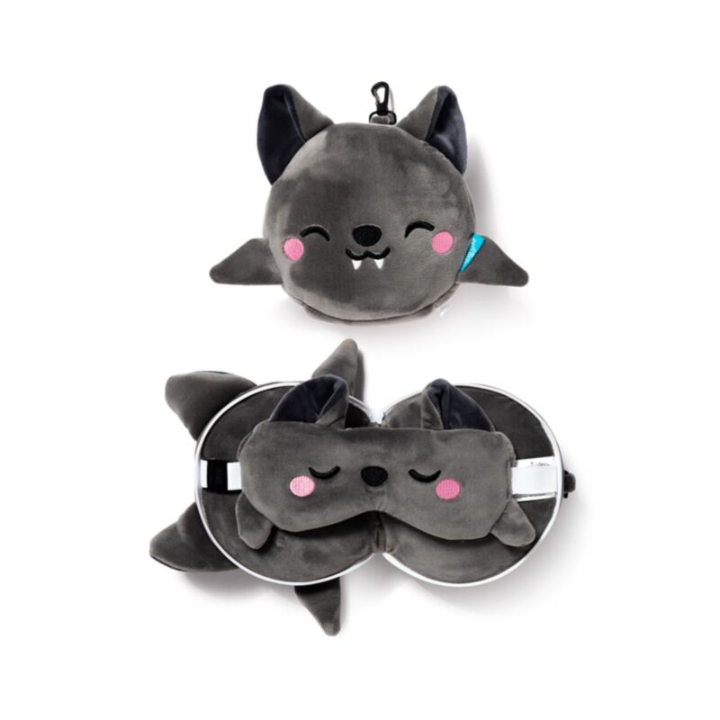 Relaxeazzz Dexter de Bat Adoramals Custini da viaggio da viaggio Maschera