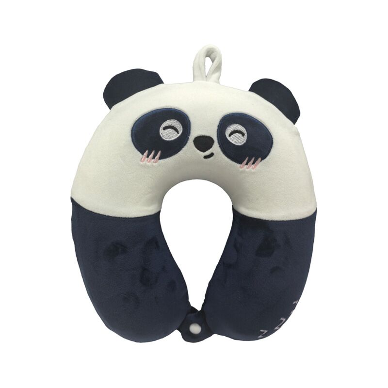 Relaxeazzz adoramals banjo il cuscino da viaggio per bambini panda