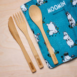Moomin - 100% natuurlijk bamboe 6-delige bestek set - afbeelding 2