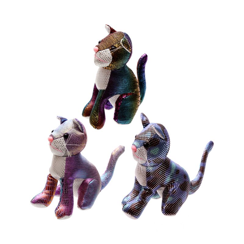 Animales de gato abrazos de arena Animales 15 cm