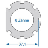Cycplus Cycle Tool.Tool 2 lati T8 37.1 T12 24.0 - afbeelding 2
