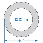 Cycplus Cycle Tools Power.Tool 1 lado T12 44.0 - afbeelding 2