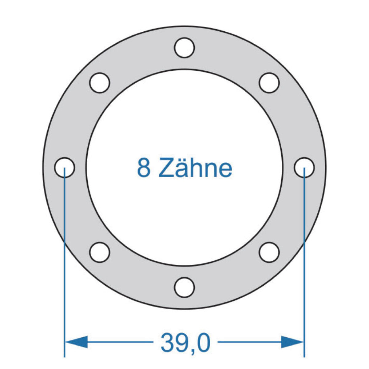 Cycplus Cycle Tools Power.Tool 1 lado T8 39.0