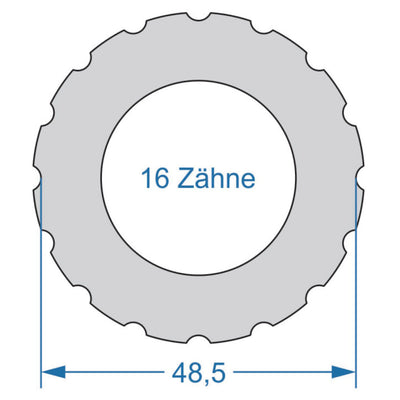 Cycplus Cycle Tools Power.Tool 1 lado T16 48.5