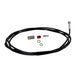 Latiguillo de freno Cyclo tech sram banjo plateado, trasero
