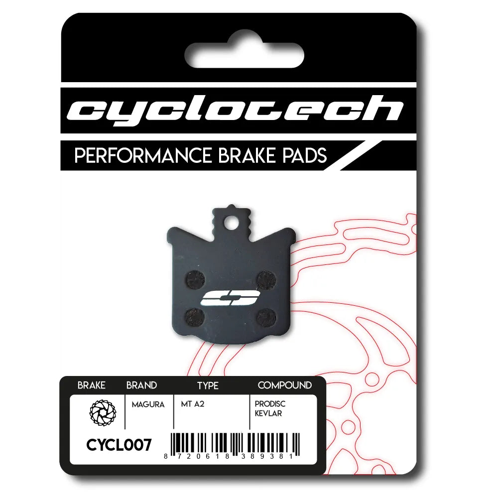 Pastiglia freno a disco Cyclo Tech Prodisc Kevlar Magura MT A2