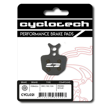 Cyclo tech schijfremblok prodisc kevlar formula oro