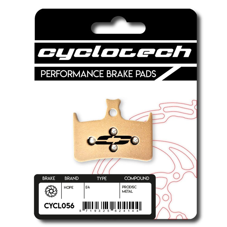 Pastiglia freno a disco Cyclo Tech Prodisc Metal Hope E4