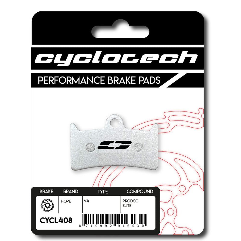 Pastilla de freno de disco Cyclo tech prodisc elite esperanza v4