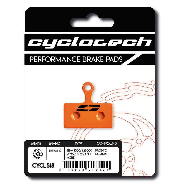 Pastiglia freno a disco Cyclo Tech Prodisc Ceramic Shimano Xt
