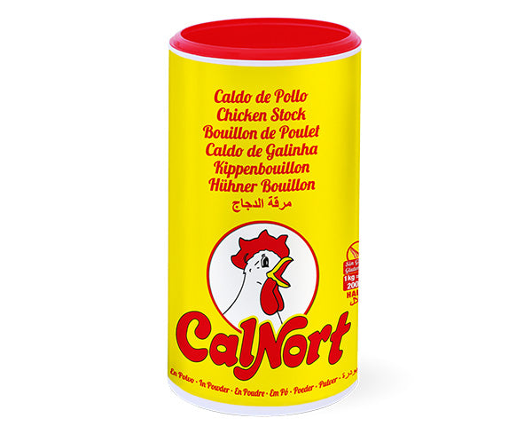 Calnort caldo de pollo en polvo sin gluten (1 kilo)