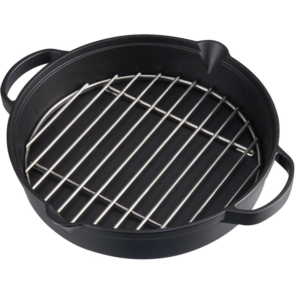 Campingaz Pizzasteen Voor Het Culinary Modular System Met Snijwiel Roestvrijstalen Dienblad Voor Het Eenvoudig Aanbrengen Van Het Kookproduct O 30 Cm Gewicht 156 Kg