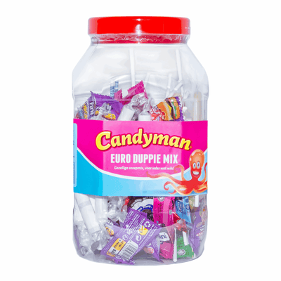 Mix duppie euro Candyman (100 pezzi)