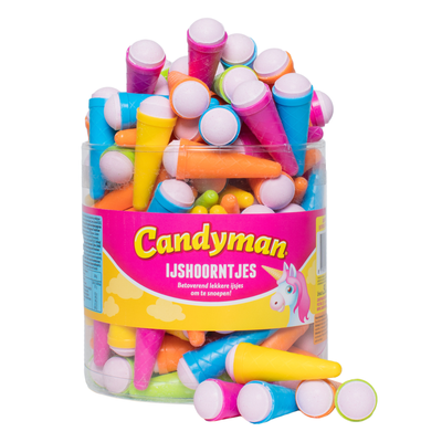 Coni gelato Candyman (90 pezzi)