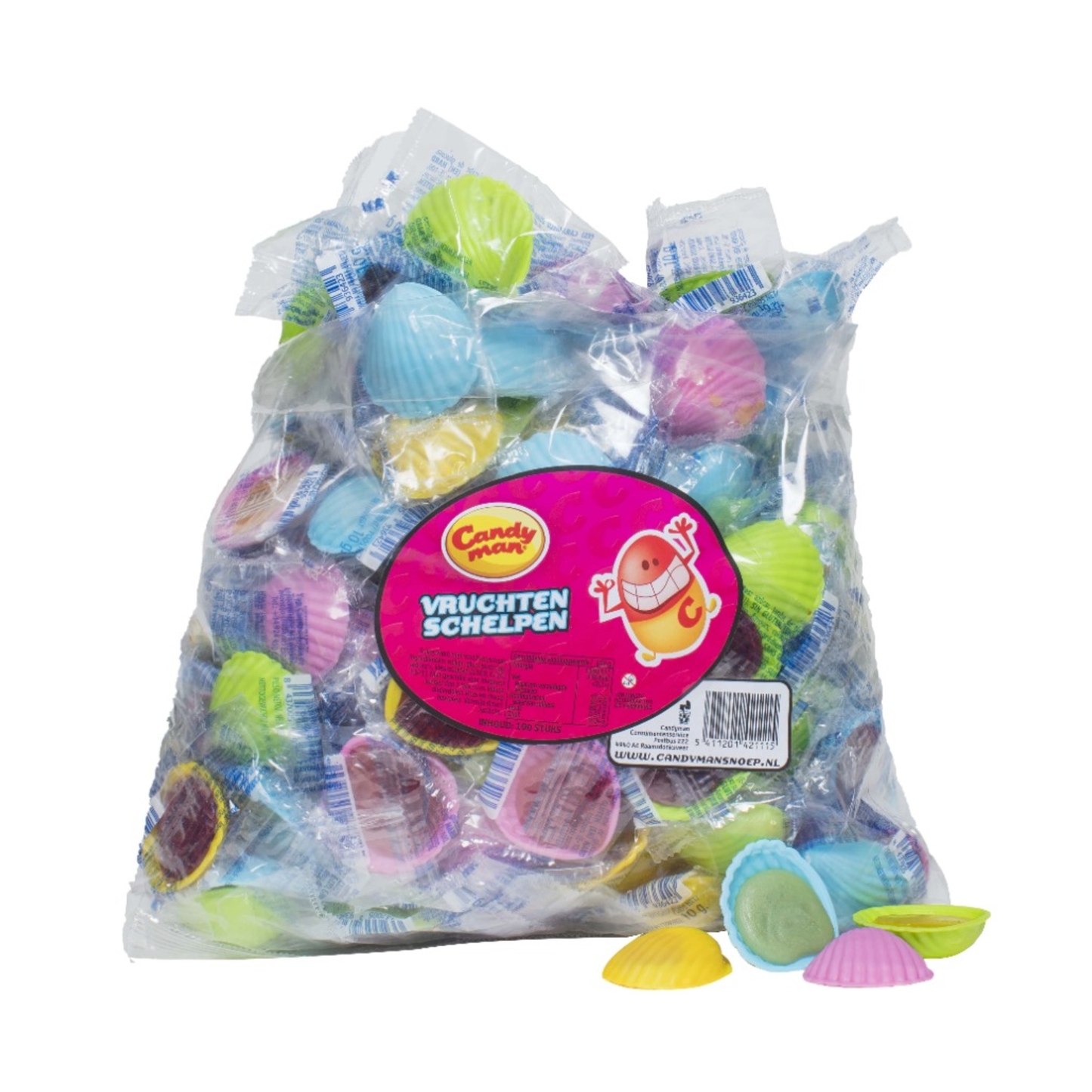 Gusci di frutta Candyman (100 pezzi)