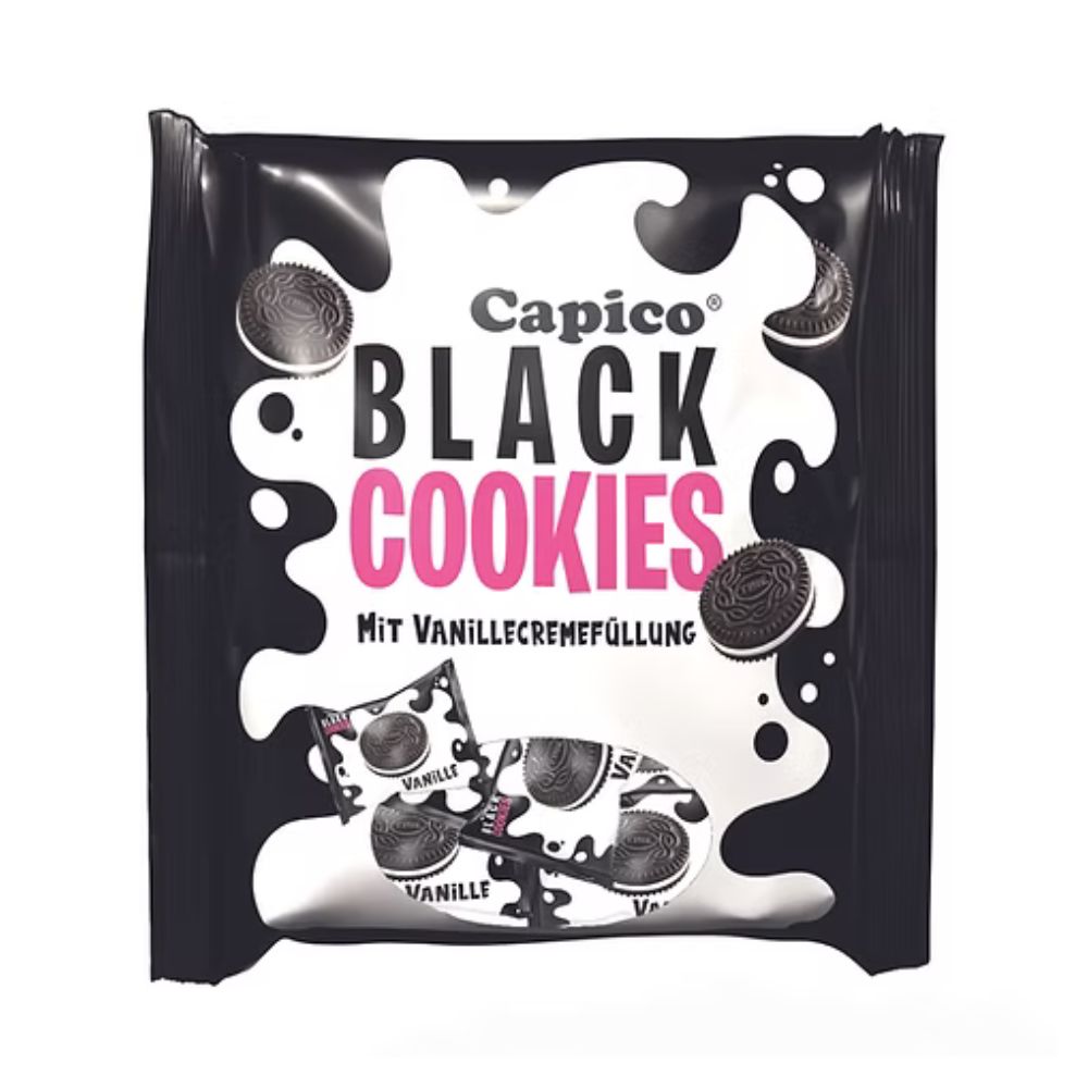 Capico black cookies vanille (24 x 200g)