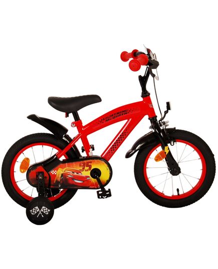 Bicycle per bambini delle auto Disney - ragazzi - 14 pollici - rosso