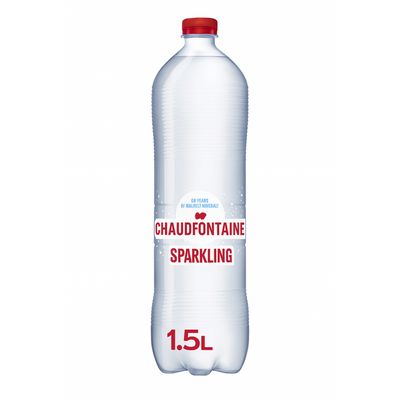 Tappo rosso frizzante Chaudfontaine (6x 1,5 litri)