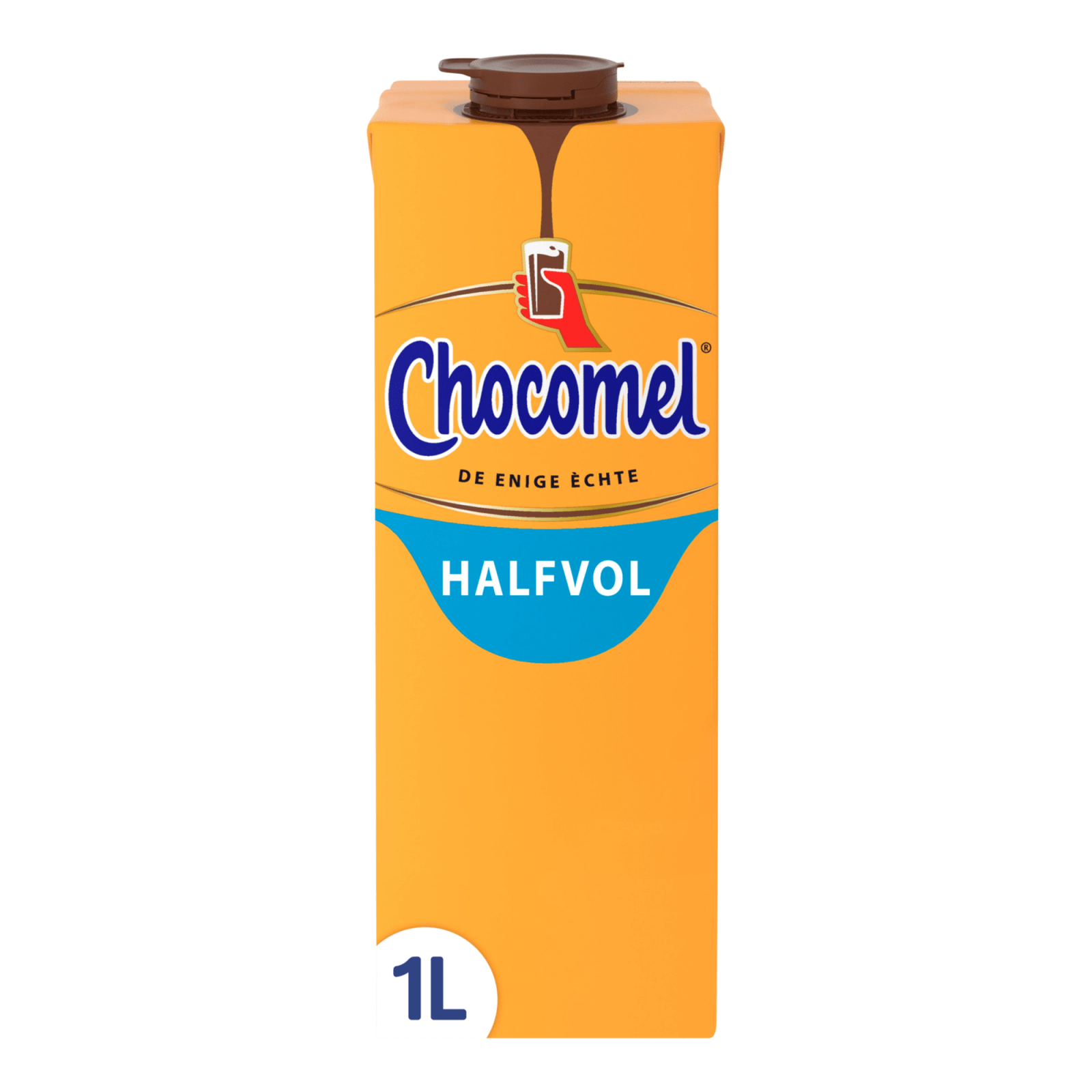 Leche con chocolate medio paquete completo (6x 1 litro)
