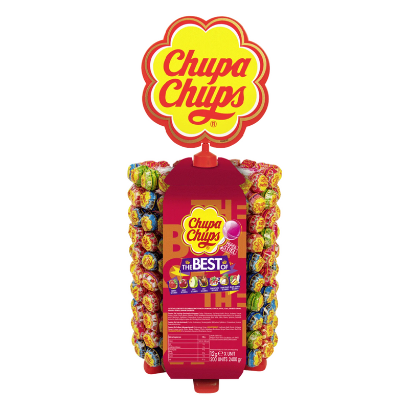Espositore ruota lecca-lecca Chupa chups (200 pezzi) (copia)