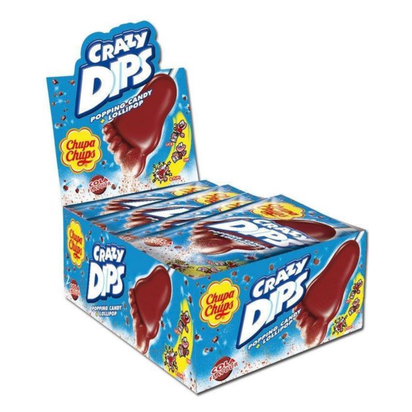 Chupa chups chups pazzo dips cola (24 x 14 gr)