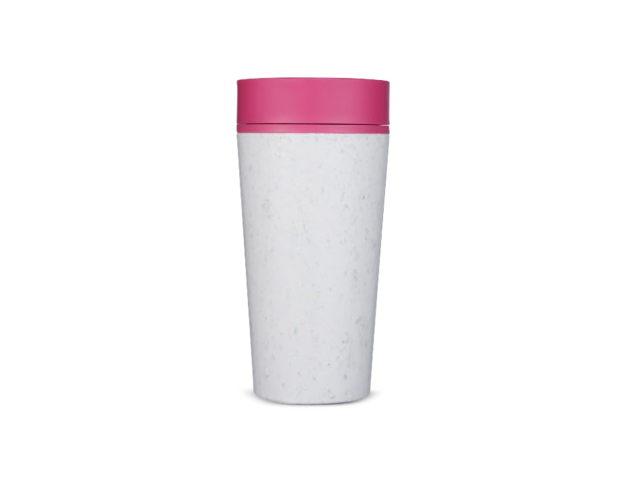 Coppa di caffè Circular Co. - Coppa circolare - rosa grigio - 340 ml