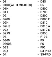 Pixel camera verbindingskabel dc0 3,5 mm voor nikon - afbeelding 4