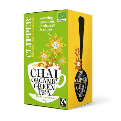 Clipper tè verde chai biologico (4x 20 pezzi)