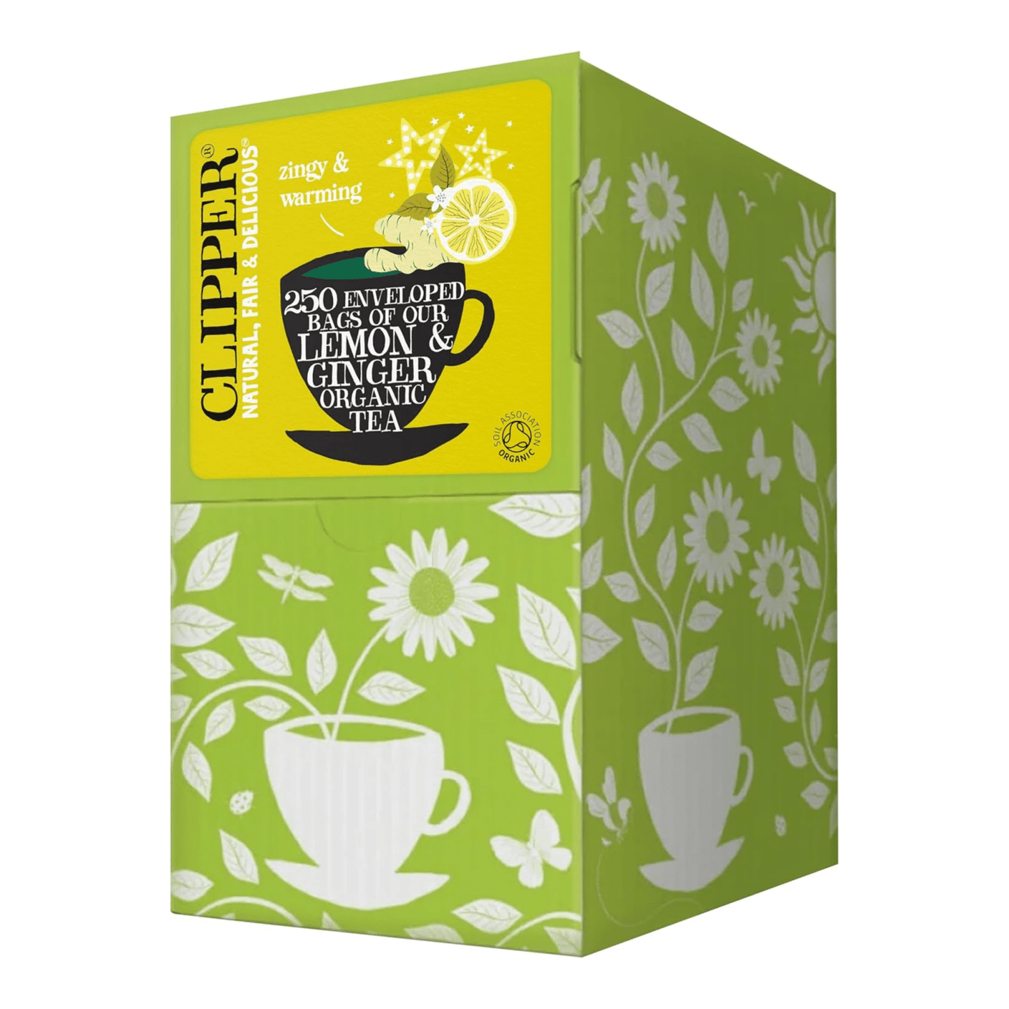 Clipper infuso limone zenzero biologico (250 pezzi)