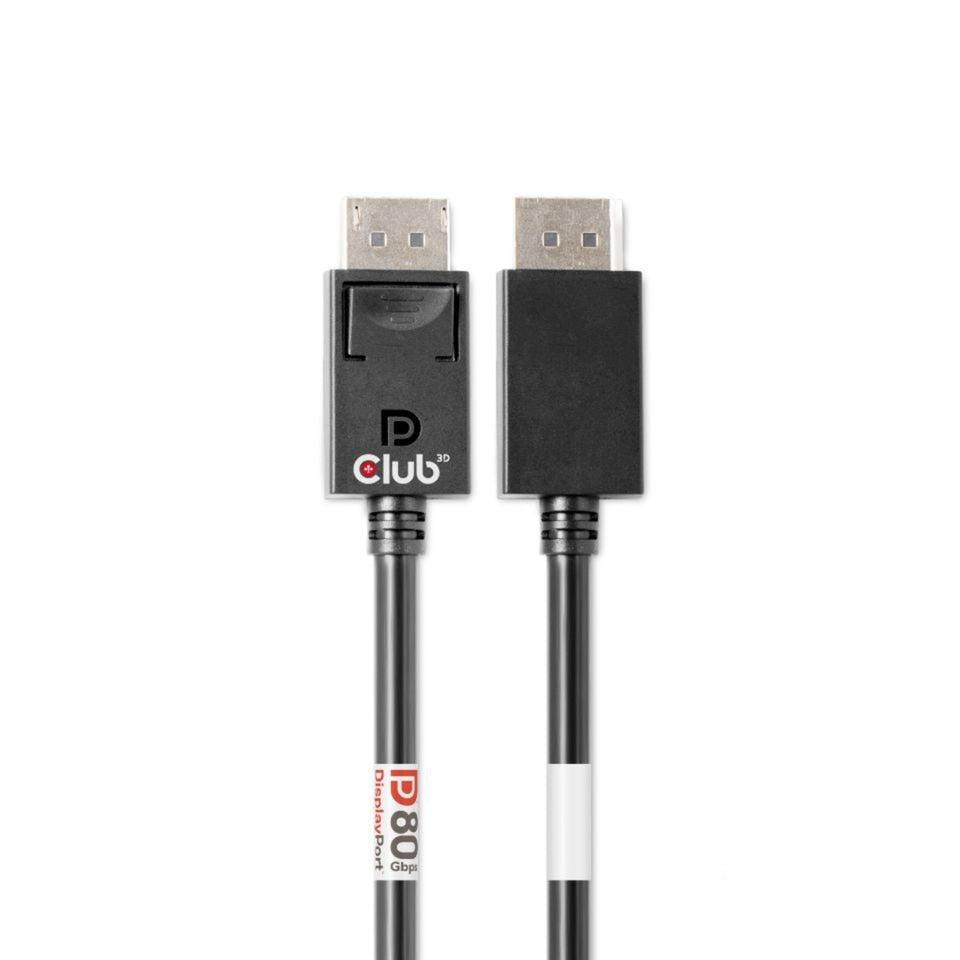 Club 3D DisplayPort 2.1 certificato VESA DP80 bidirezionale
