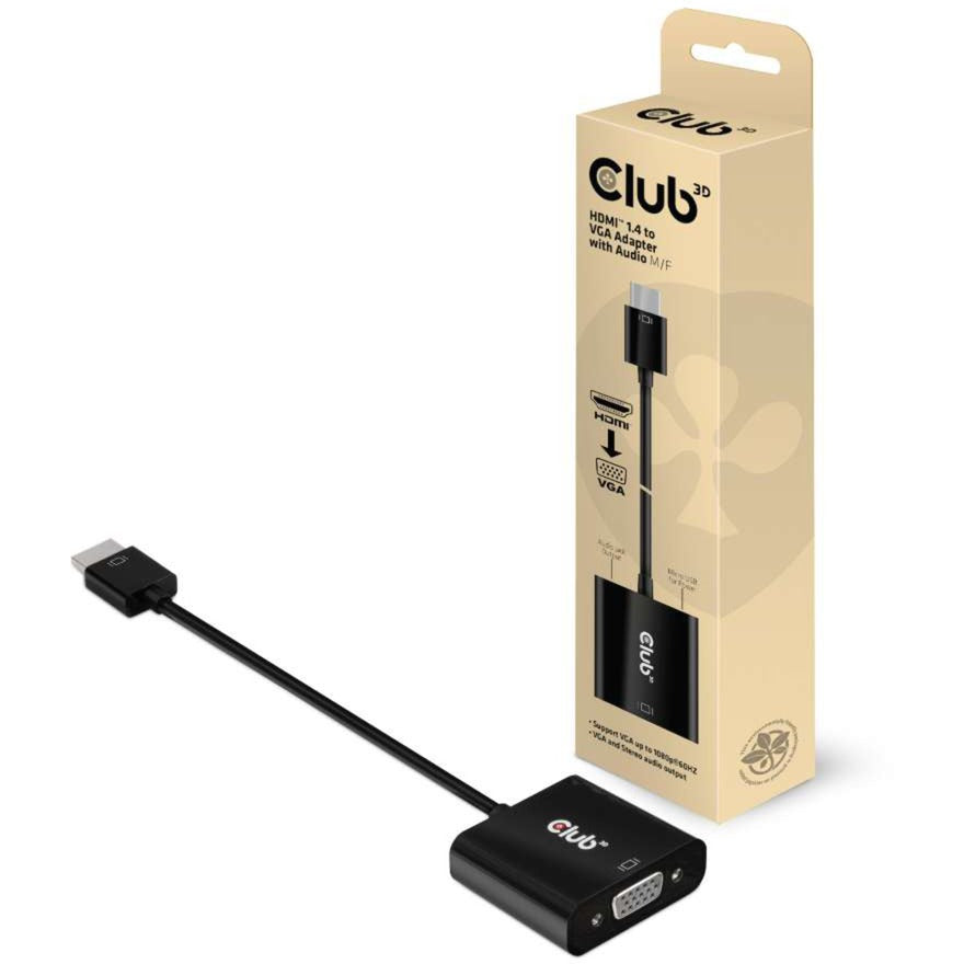 Club 3D HDMI 1.4 Adapter VGA con audio