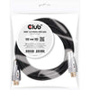 Club 3d hdmi 2.0 kabel (zwart zilver, 5 meter, 4k 60hz)