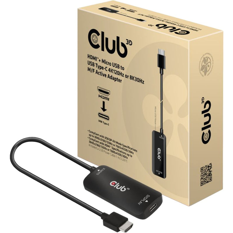 Club 3D HDMI+ Micro USB a USB-C