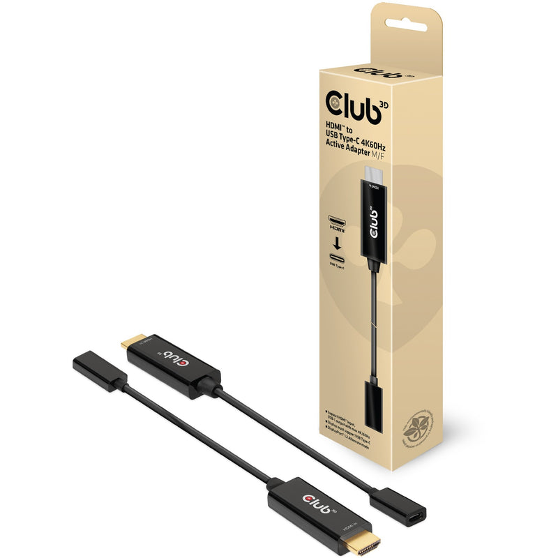 Club 3D HDMI a USB Type-C 4K60Hz Adapter Active M F