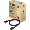 Club 3d ultra high speed hdm kabel (zwart, 1 meter, 4k 120hz, 8k 60hz, 48gbps)