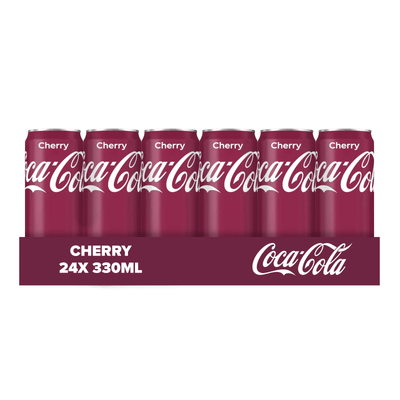 Lattina Coca-cola ciliegia (24x 33cl)