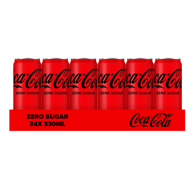 Coca-cola zero blik (24x 33cl) (kopie)
